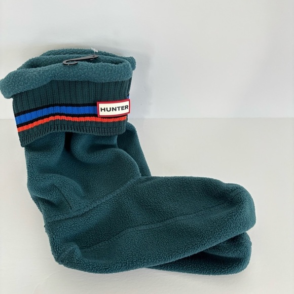 NWOT Hunter Buoy Stripe Boot Socks Kids XL/ US 4-6 - Picture 1 of 4